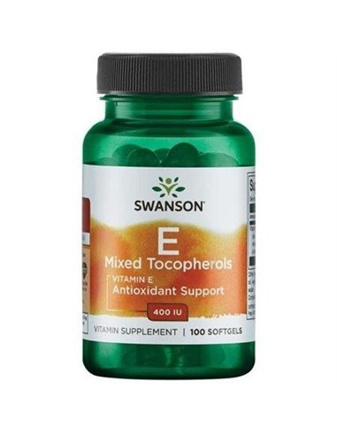 Vitamina E 400IU Tocoferoli amestecați - 100 capsule