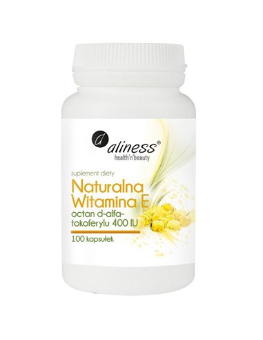 Vitamina E naturală, 100 capsule