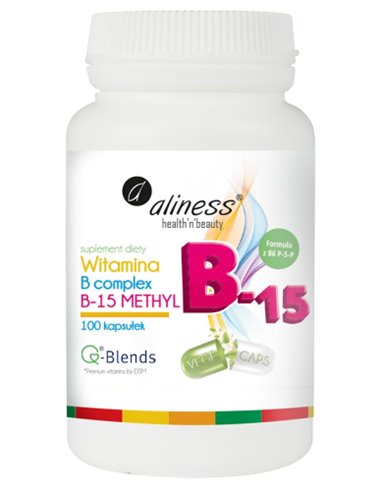 Vitamina B Complex B-15 metil, 100 capsule