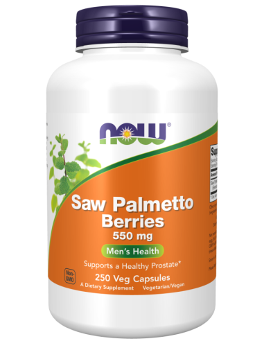 Fructe Saw Palmetto 550 mg, 250 capsule